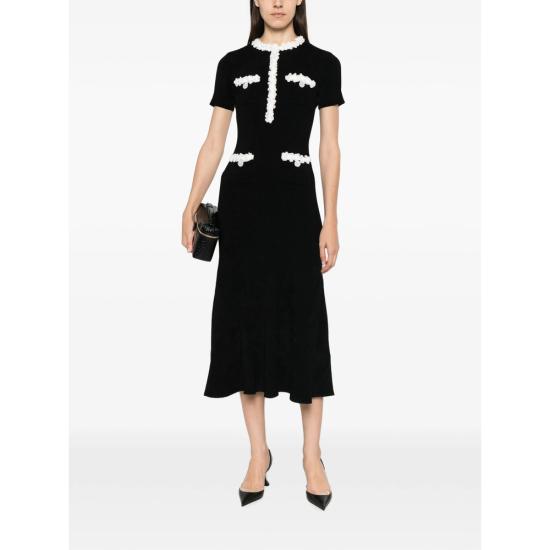 26FW 셀프 포트레이트 원피스 AW26 099MA B BLACK - SELF PORTRAIT