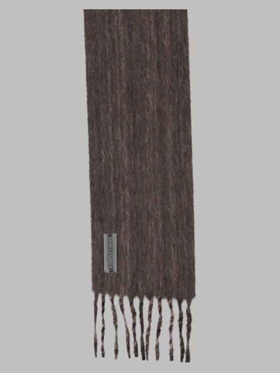 26FW 아워레가시 머플러/스카프 A4268EC CHOCOPRESSEDWAVEALPACA BROWN - OUR LEGACY