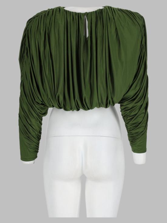 26FW 셀프 포트레이트 탑 AW26 009TA G GREEN - SELF PORTRAIT