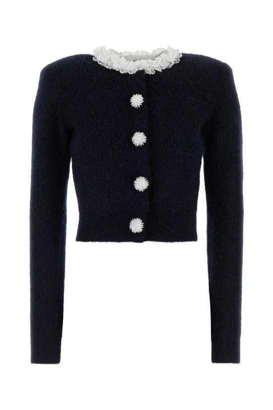 26FW 셀프 포트레이트 스웨터 AW26 176T N NAVY BLUE