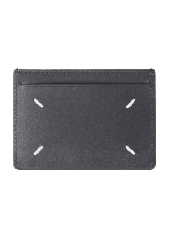 26FW 마르지엘라 포 스티치 카드 홀더 SA1VX0007 P4745T8013 BLACK - MAISON MARGIELA