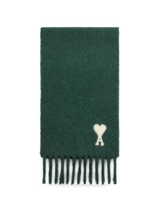 26FW 아미 알파카 아미 드 꾀흐 스카프 USF673 AW0004312 GREEN