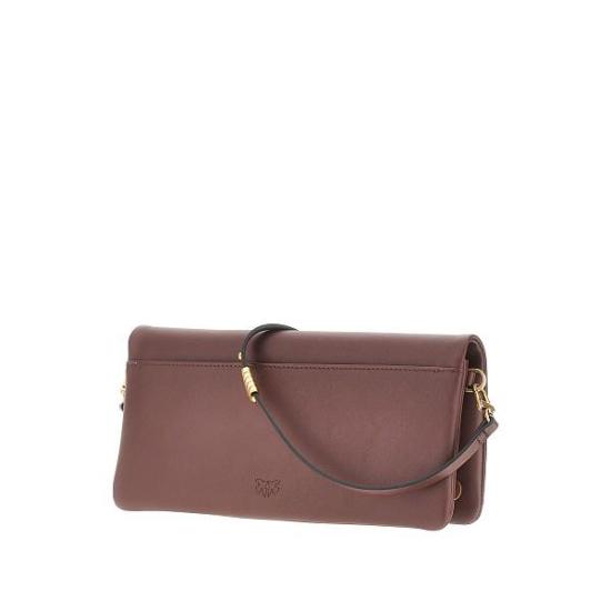 26FW 핑코 토트백 106022A0QO L88Q CASTANO INTENSO ANTIQUE GOLD - PINKO