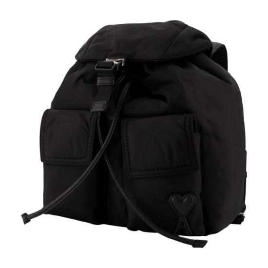26FW 아미 백팩 ULL756 AW0001 001 BLACK - AMI