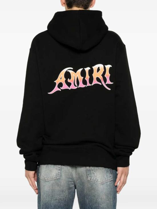 26FW 아미리 후드 티셔츠 AMTOJR1169 001 BLACK - AMIRI