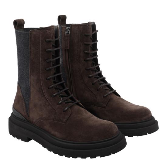 26FW 브루넬로 쿠치넬리 부츠 MZSFG3308 C9885 BROWN - BRUNELLO CUCINELLI