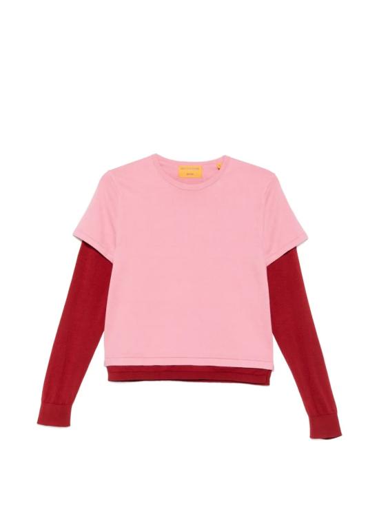 26FW 게스트 인 레지던스 긴팔 티셔츠 W43530JLSPRINKLECARMINE Pink
