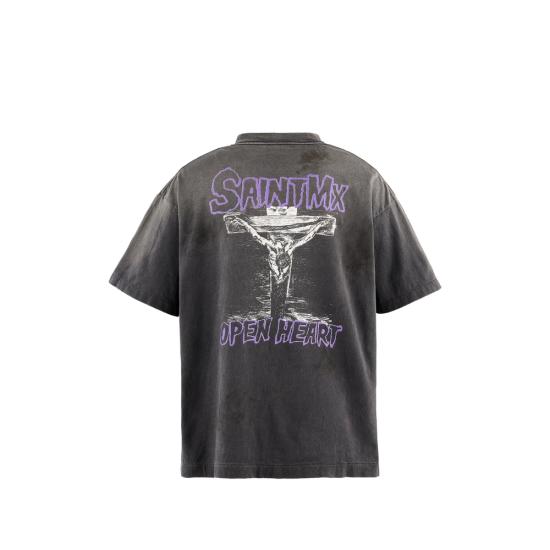 26FW 세인트 미카엘 탑 0000 003 SIBLK GREY - SAINT MXXXXXX