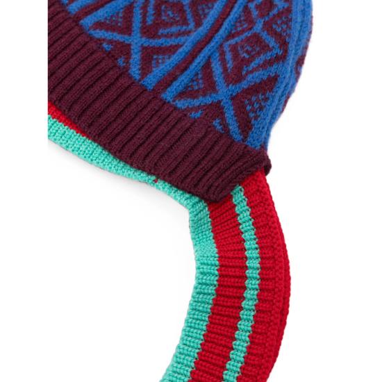 26FW 드리스 반 노튼 모자 4761 012211 359 BLUE RED - DRIES VAN NOTEN