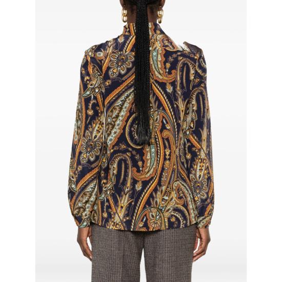 26FW 에트로 탑 99SA12A WRIA0019 X0883 BLUE ORANGE - ETRO