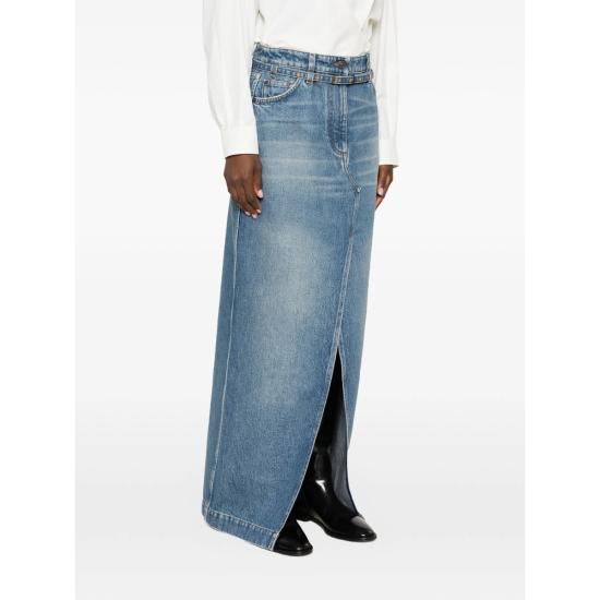 26FW 드리스 반 노튼 스커트 4414 010801 504 BLUE - DRIES VAN NOTEN