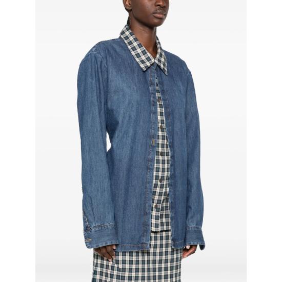 26FW 드리스 반 노튼 탑 4415 010700 504 BLUE - DRIES VAN NOTEN