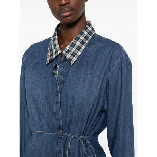 26FW 드리스 반 노튼 탑 4415 010700 504 BLUE - DRIES VAN NOTEN