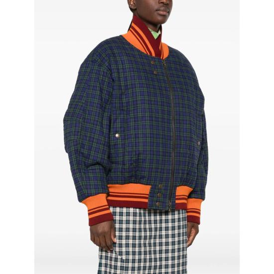 26FW 드리스 반 노튼 봄버 자켓 4507 010506 604 BLUE GREEN - DRIES VAN NOTEN