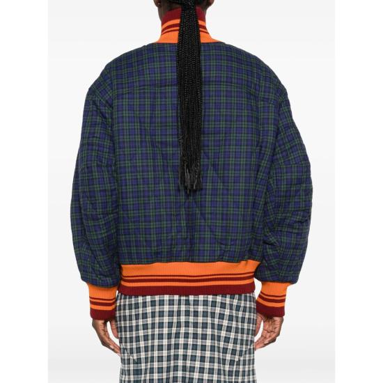 26FW 드리스 반 노튼 봄버 자켓 4507 010506 604 BLUE GREEN - DRIES VAN NOTEN