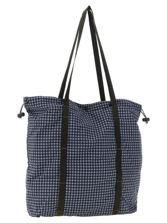 26FW 그라미치 토트백 G6FA071NAVYCHECK Blue - GRAMICCI