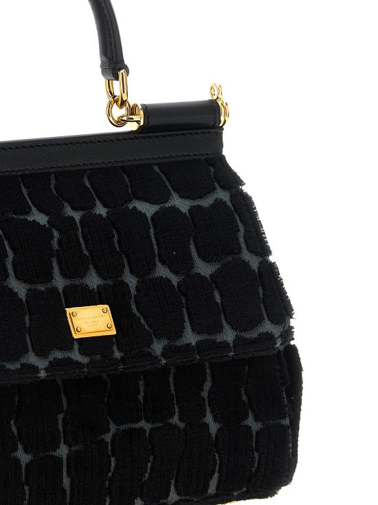 26FW 돌체앤가바나 토트백 BB6003B00118S240 Black - DOLCE & GABBANA