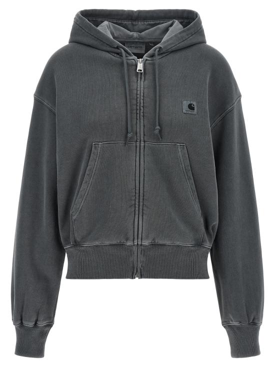 26FW 칼하트 WIP 후디드 넬슨 자켓 가먼트 다이드 I0338303REGD Gray