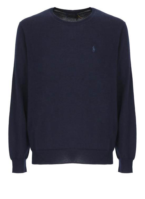 26FW 랄프 로렌 스웨터 710954589 002 BLUE