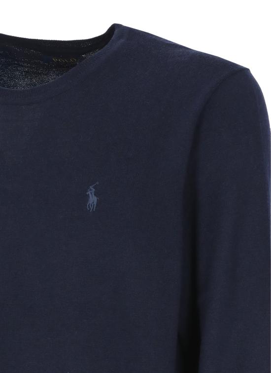 26FW 랄프 로렌 스웨터 710954589 002 BLUE - RALPH LAUREN