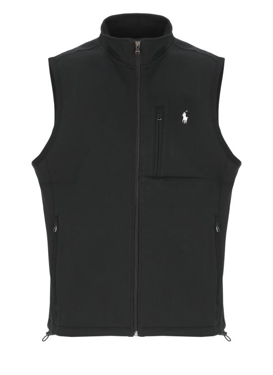 26FW 랄프 로렌 베스트 710B35323 001 BLACK