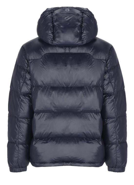 26FW 랄프 로렌 포니 로고 후디드 패딩 710968281 002 Blue - RALPH LAUREN