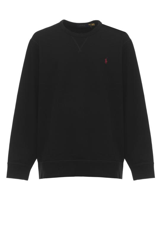 26FW 랄프 로렌 긴팔 티셔츠 710766772 001 BLACK