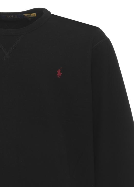 26FW 랄프 로렌 긴팔 티셔츠 710766772 001 BLACK - RALPH LAUREN
