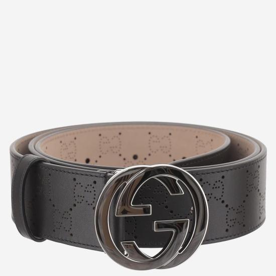  구찌 인터로킹 G 버클 벨트 863302 - GUCCI