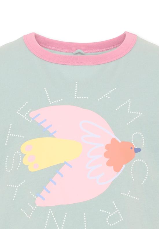 25FW [키즈] 스텔라 맥카트니 티셔츠 TX8A91 Z0434 923 GREEN - STELLA MCCARTNEY