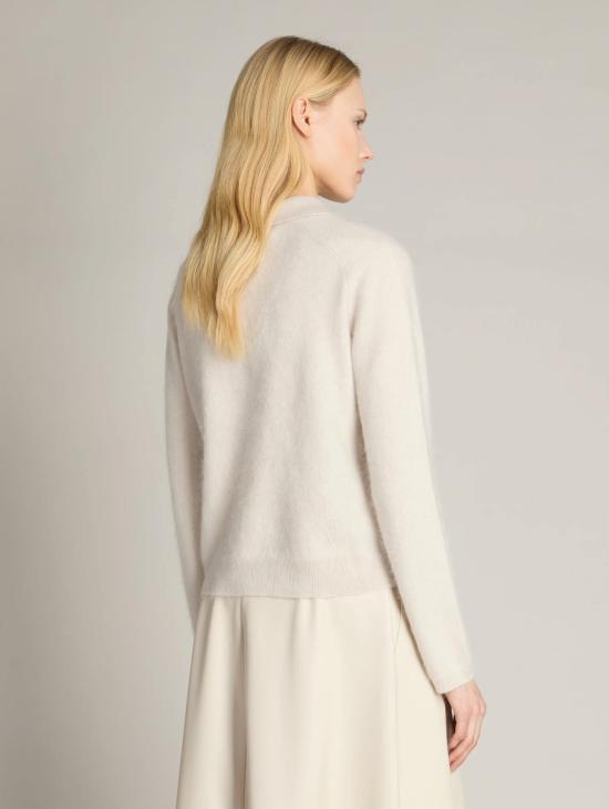 26FW 막스마라 폴로 티셔츠 Maglia Spazzolata Sabbia의 폴로 셔츠 - MAX MARA