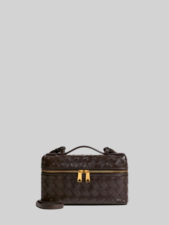 26FW 보테가베네타 뱅뱅 베니티 케이스 789109 BROWN