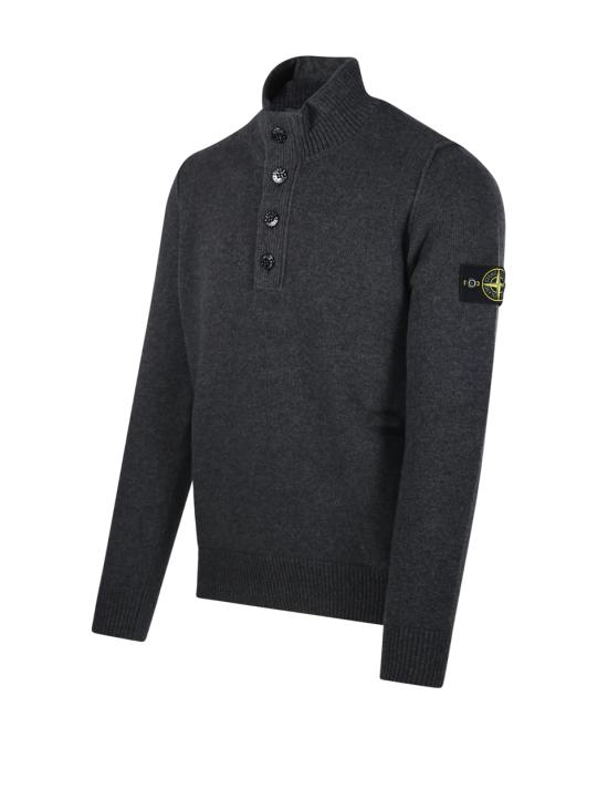 26FW 스톤 아일랜드 스웨터 S155100040 S00A3 V0M62 LEAD GREY - STONE ISLAND
