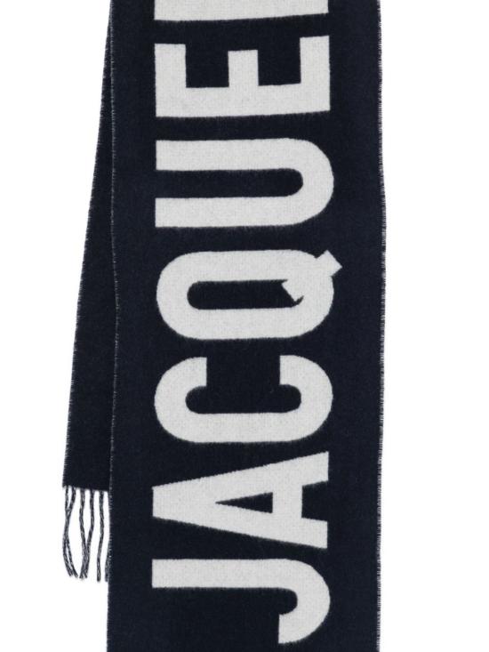 26FW 자크뮈스 머플러/스카프 ACU00435D AOT4001380 NAVY - JACQUEMUS