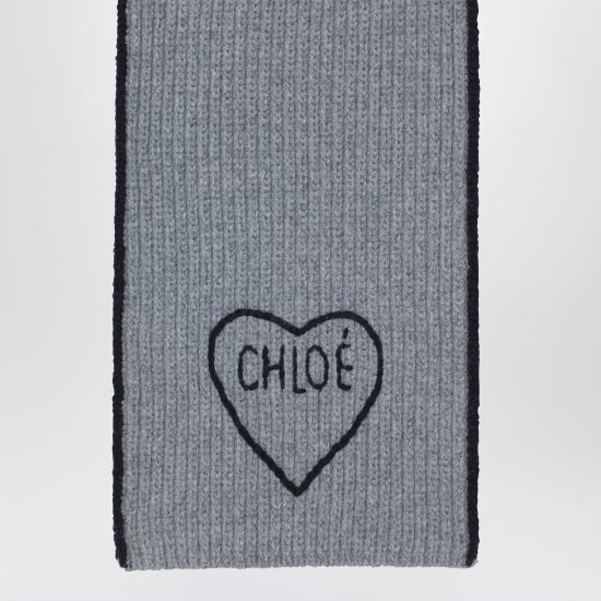 26FW 끌로에 머플러/스카프 CH26SKS05WCS Grey - CHLOE