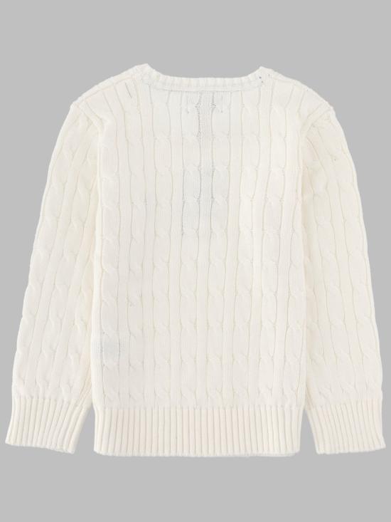 26FW [키즈] 폴로 랄프로렌 니트/스웻셔츠 322702674K 024NEVIS WHITE - POLO RALPH LAUREN