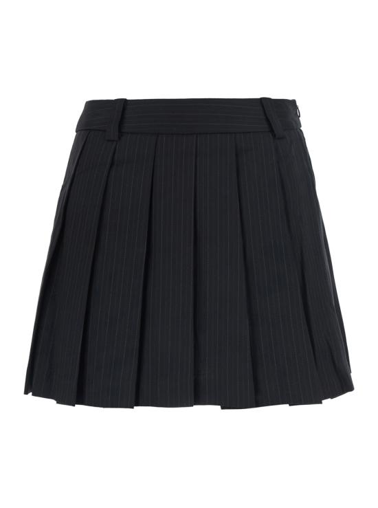 26FW 던스트 스커트 UDSK6C203BKBLACKSTRIPE