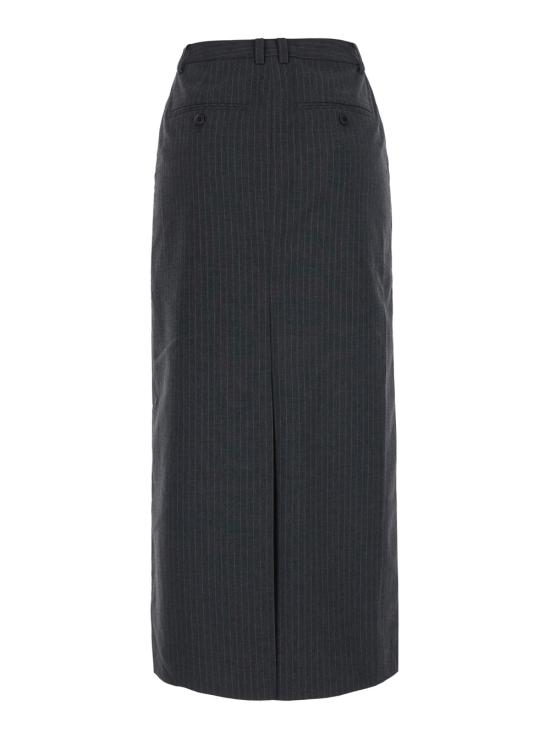 26FW 던스트 스커트 UDSK6C208CGCHARCOALGREYSTRIPE - DUNST