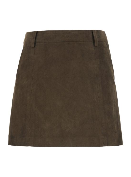 26FW 던스트 스커트 UDSK6C202K1ETOUPE Brown