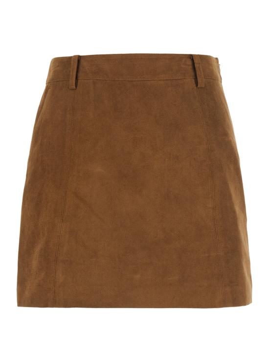 26FW 던스트 스커트 UDSK6C202W2BROWN