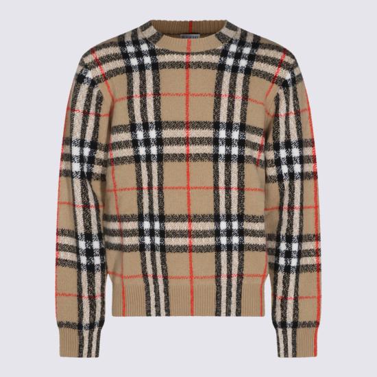26FW 버버리 스웨터 8132517 B9368 SAND IP CHECK - BURBERRY