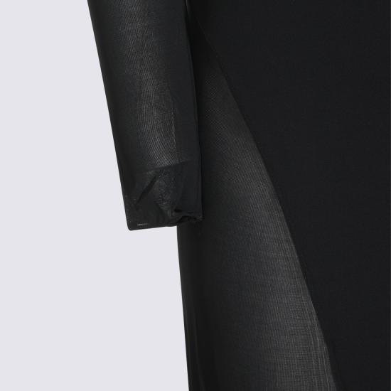 26FW 알라이아 미디 원피스 AA9R3259J132D 995 NOIR - ALAIA