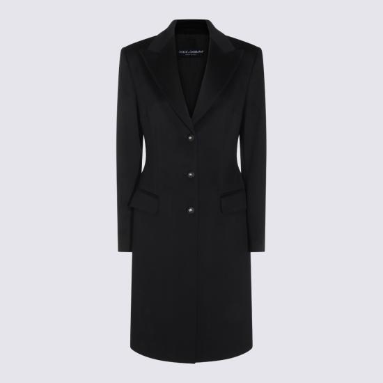 26FW 돌체앤가바나 코트 F0Q41T HU2CAN0000 NERO - DOLCE & GABBANA