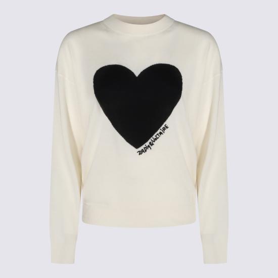 26FW 자딕앤볼테르 스웨터 KWSW03050 102 ECRU - ZADIG & VOLTAIRE