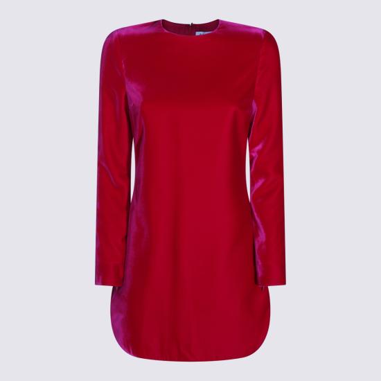 26FW 알라이아 미디 원피스 AA9R3198T023D 446 BOUGAINVILLEA - ALAIA