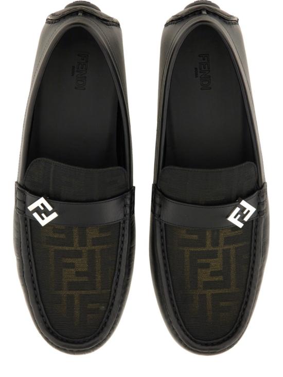  펜디 FF 메탈 드라이빙 로퍼 7D1691 AORTF1LQB Brown - FENDI