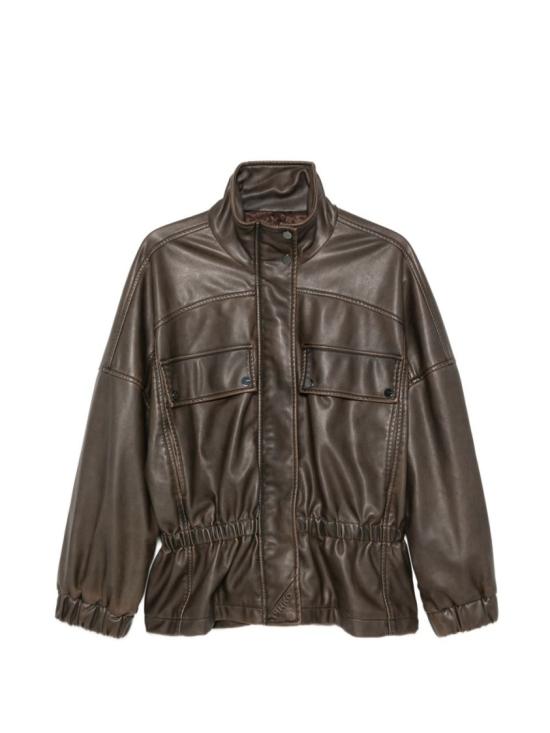 26FW 핑코 자켓 107074A3E8L64 Brown