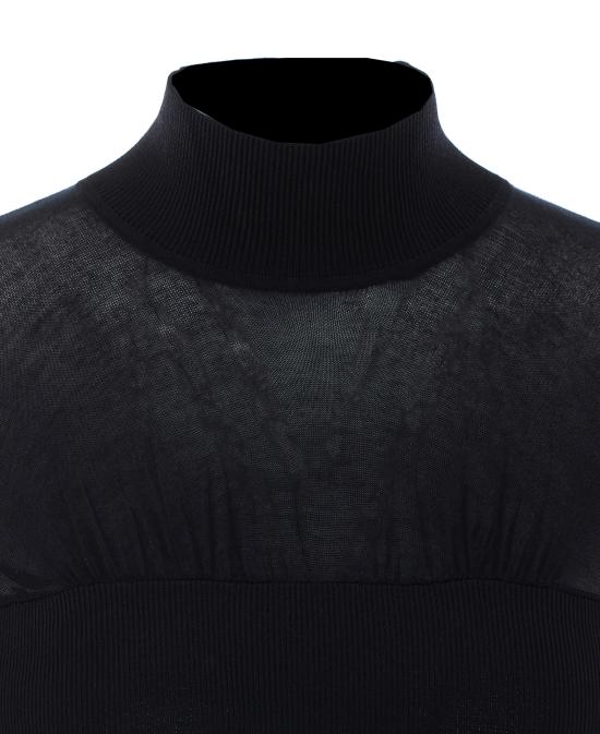 26FW 엘리자베타프랜치 바디수트 티셔츠 BK09B67E2 110 BLACK - ELISABETTA FRANCHI