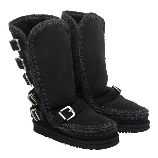 26FW 모우 부츠 101137A BKBK BLACK - MOU