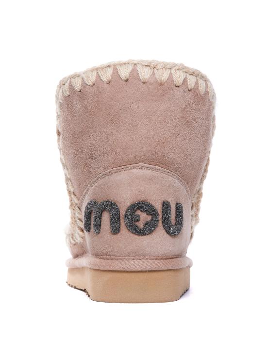 26FW 모우 에스키모 18 글리터 로고 부츠 101050A CAM PINK - MOU
